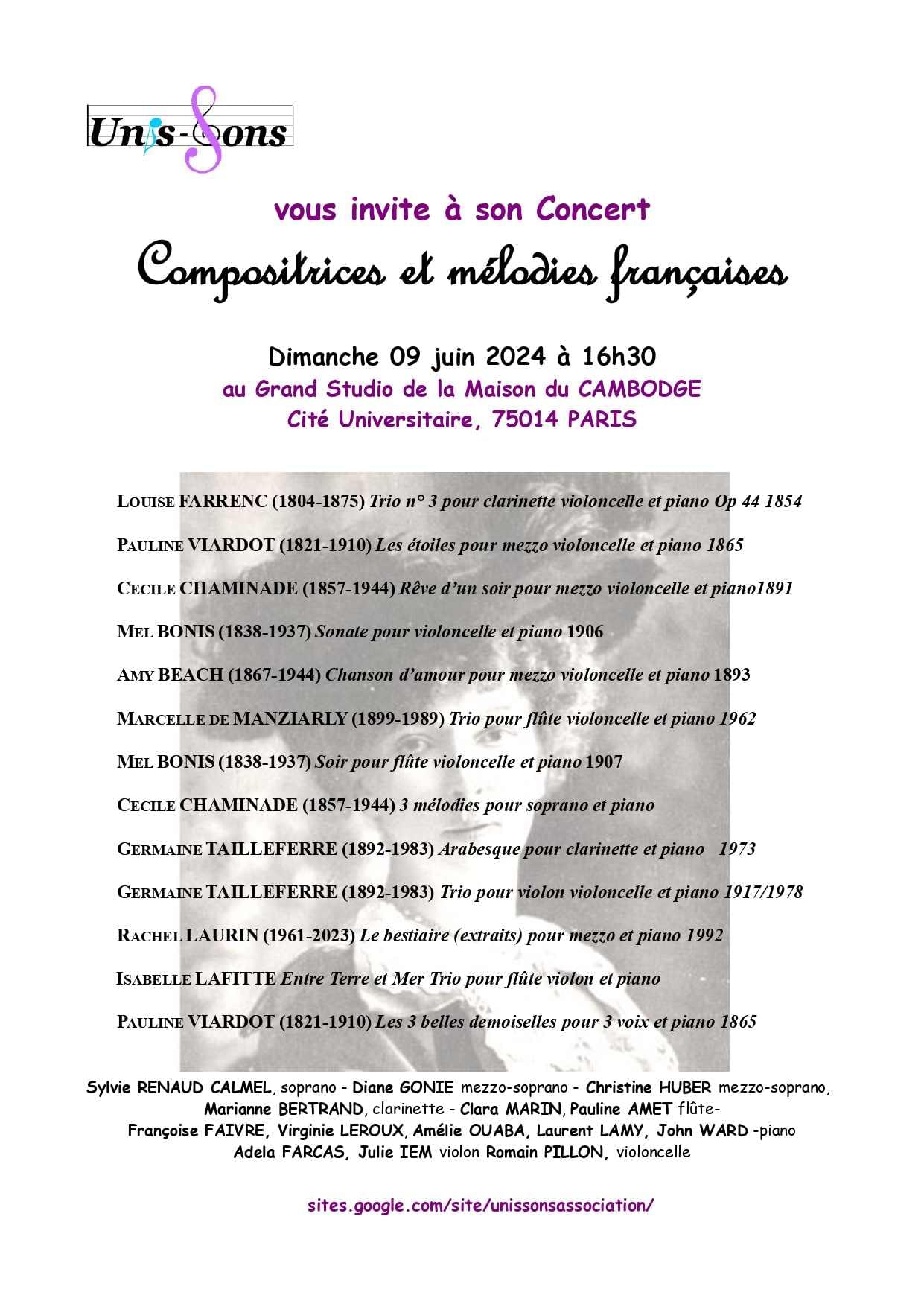 CONCERT COMPOSITRICES 